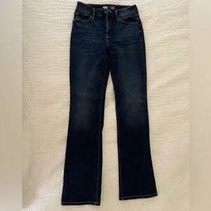 Old Navy kicker boot-cut high-rise jeans